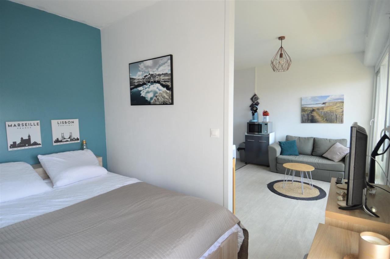 شقة Studio Avec Chambre - Balcon Et A 20M De La Mer كورسول-سور-مار المظهر الخارجي الصورة